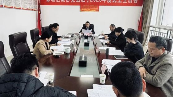区政协党组班子召开2025年度民主生活会